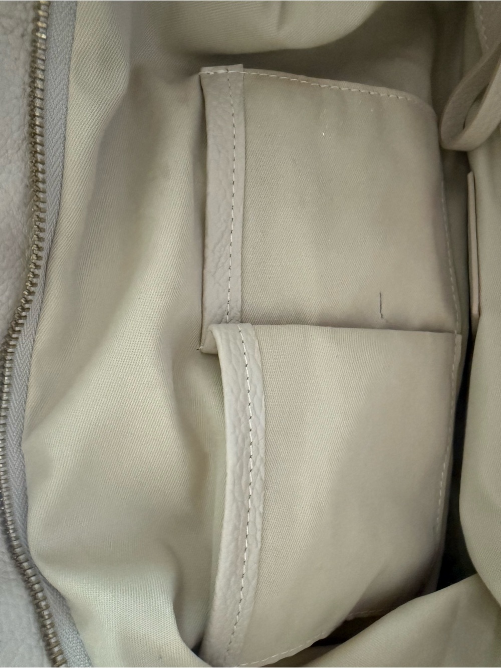 Embossed Skull Tote Bag in Light Taupe - Picture 8 of 15